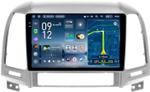 Магнитола для Hyundai Santa Fe 2 CM 2006-2012 (рамка серебро) - Teyes CC4-PRO монитор 9.5" 2K QLED на Android 13, Быстрейшая, Snapdragon 778G, ИИ, CarPlay, DSP, 4G SIM-слот