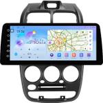Магнитола для Hyundai Accent 2000-2011 (рамка 1 кнопка) - FarCar монитор 12.3" 2K QLED на Android 14, Быстрая, CarPlay, 4G SIM-слот