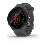 Garmin forerinner 55 с серым ремешком