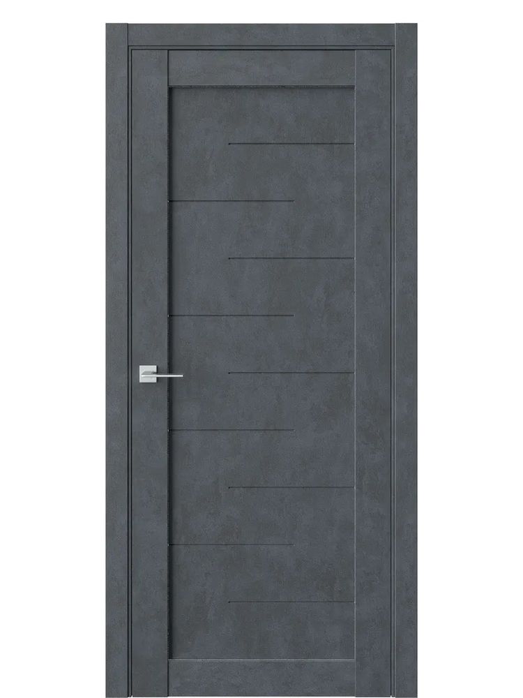 ДВЕРИ WestStyle  NR1  Prime 12  Бетон Маренго ДГ