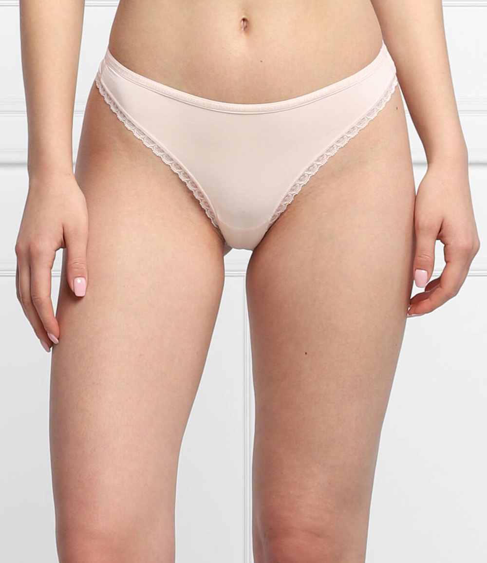 стринги 3 пары Tommy Hilfiger - пудро-розовый(UW0UW02824)