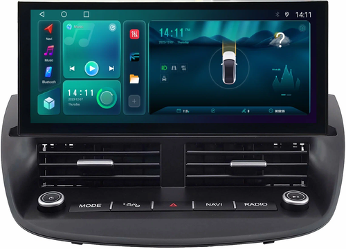 Магнитола для Ford Kuga 2 2013-2019 - Kuberg монитор 12.3" в стиле LEXUS на Android 13, Быстрая, CarPlay, 4G SIM-слот