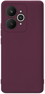 Мягкий Soft Touch чехол из силикона для REALME 15 с бархатной подкладкой