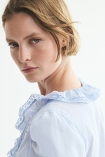 Блузка с кружевной лентой - H&M