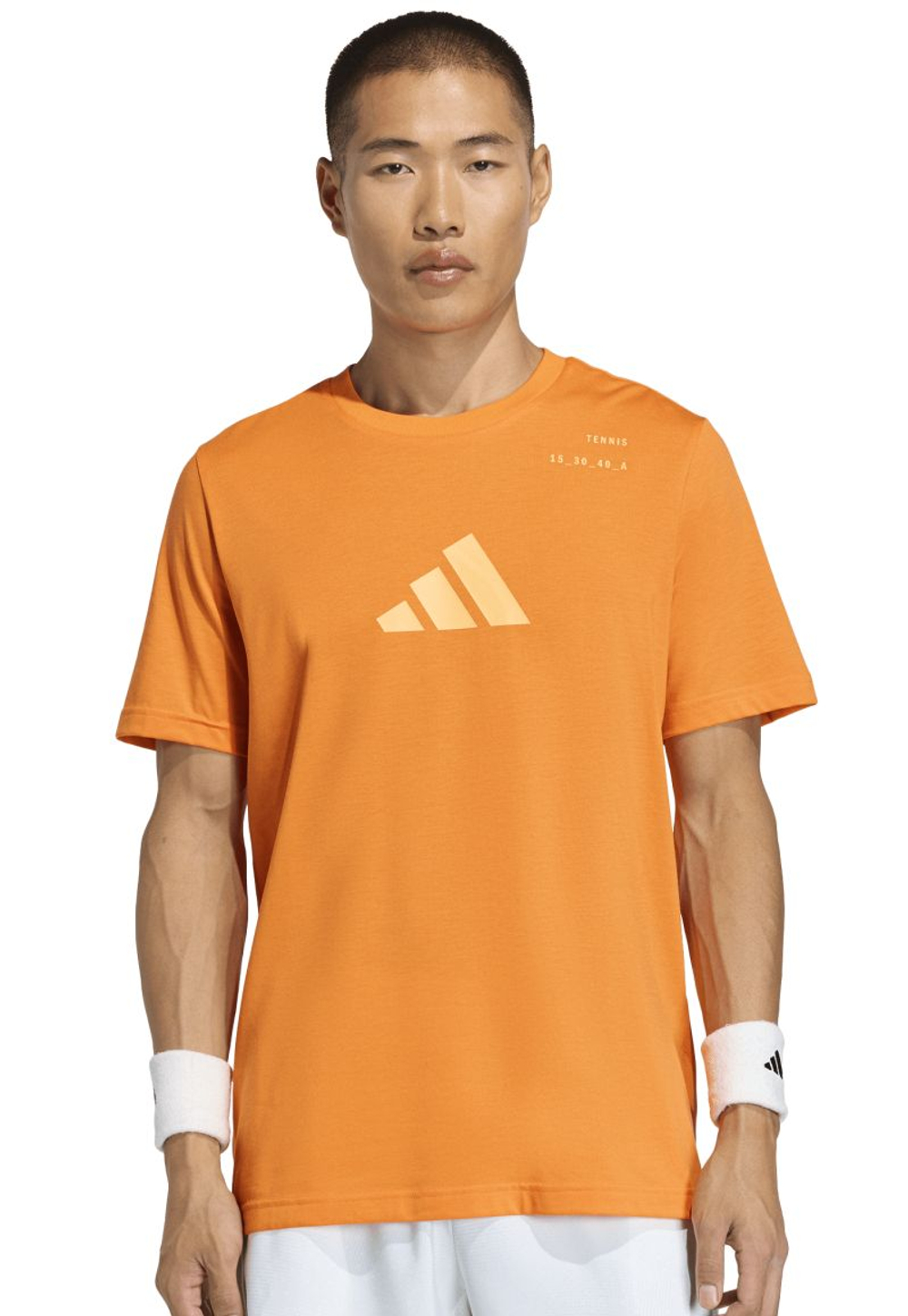 Мужская теннисная футболка Adidas Category Graphic - orange