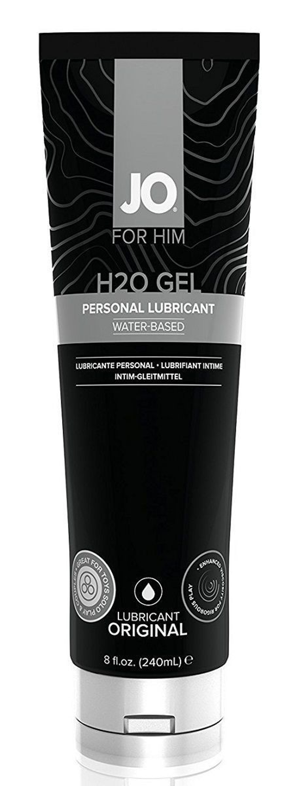 Лубрикант-гель для мужчин JO H2O GEL ORIGINAL - 240 мл.