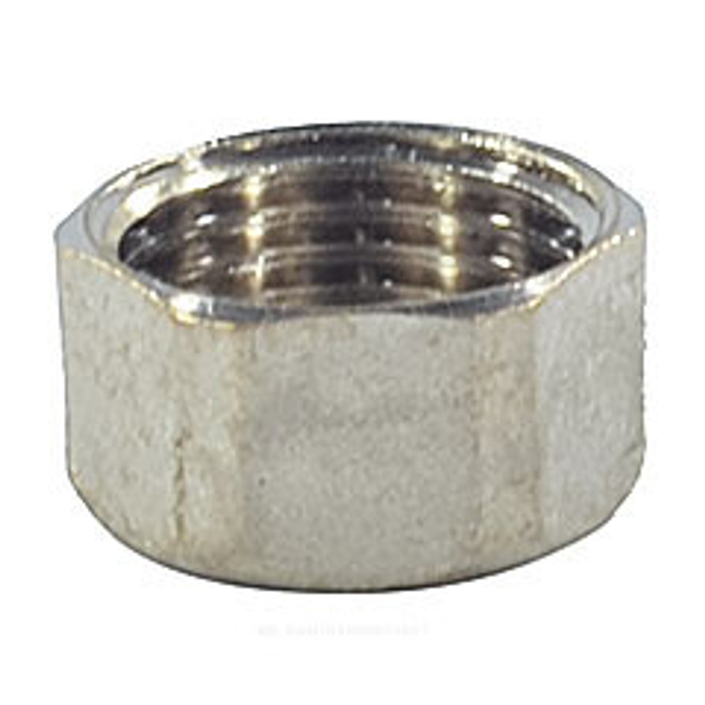 Заглушка латунь никель Ду 20 (3/4") ВР SantechSystems