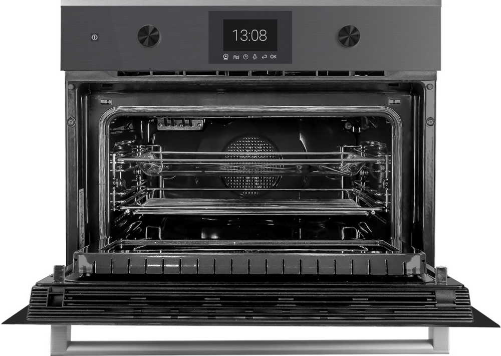 Компактный духовой шкаф с микроволнами Kuppersbusch CBM 6350.0 GPH 5 Black Velvet