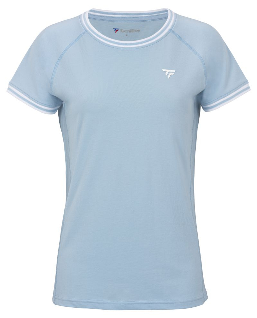 Женская теннисная футболка Tecnifibre Team Stretch - glacier