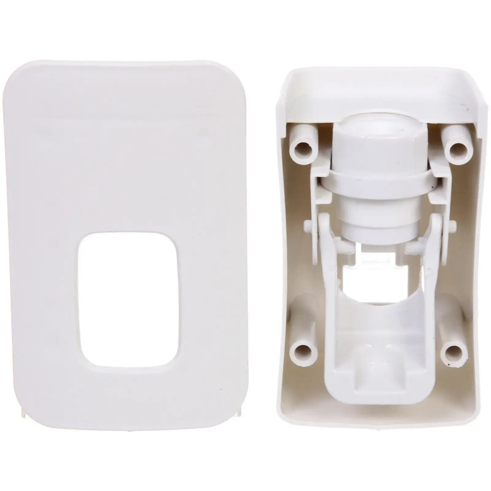 Подставка для умывальных принадлежностей «Универсальная» 4 стакана + дозатор для зубной пасты 6291-2