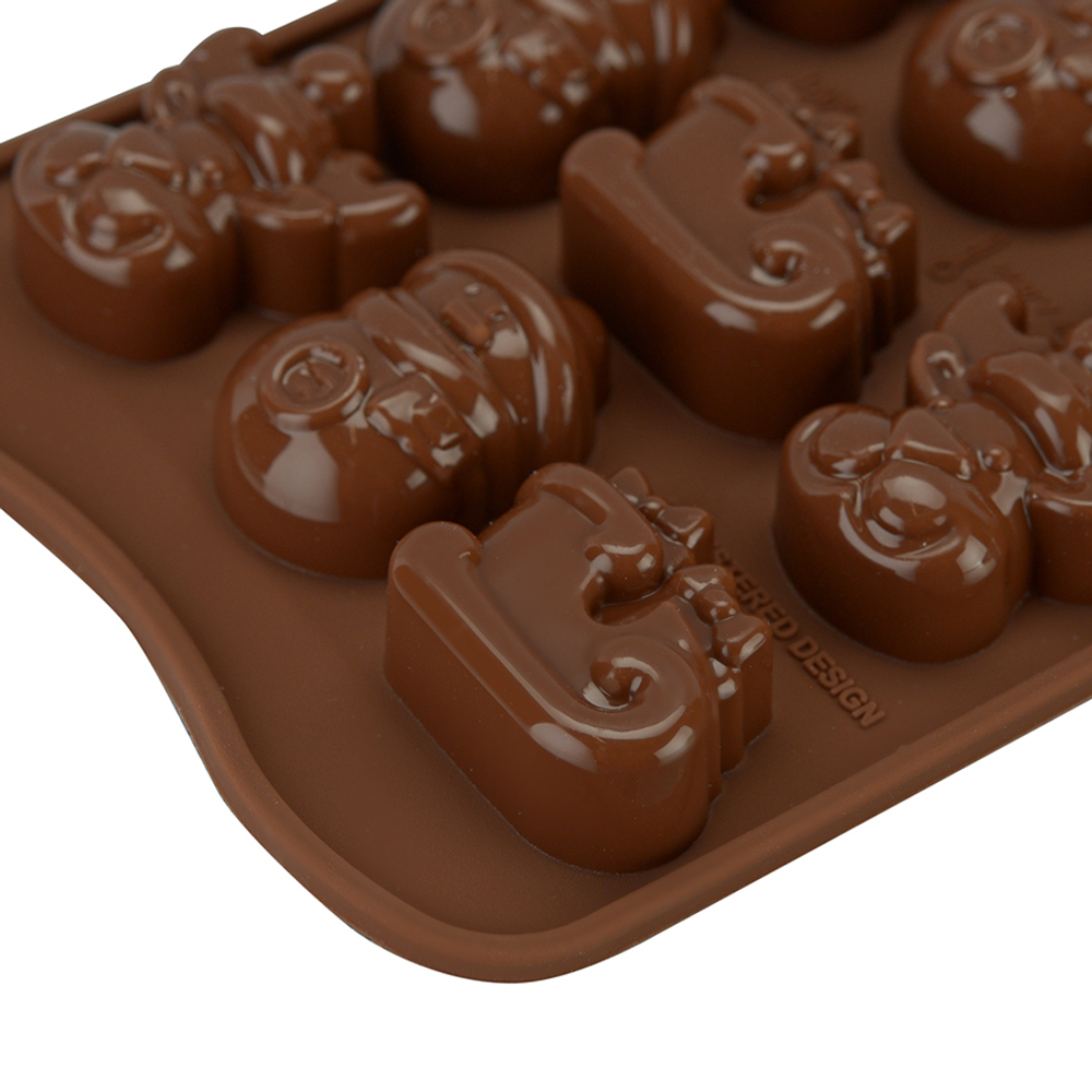 Форма для приготовления конфет choco winter силиконовая