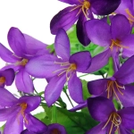 Искусственные цветы «Колокольчики» 40см фиолетовые