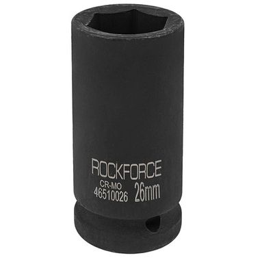 Головка ударная глубокая 3/4'', 26мм (6гр.) RockForce RF-46510026