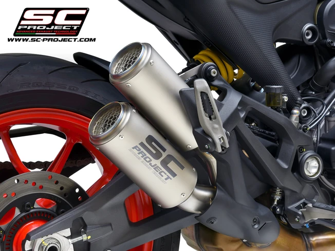 Выхлоп SC-Project Twin CR-T titanium