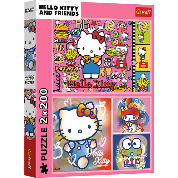 Puzzles - "2x200" - Hello Kitty and friends / Hello Kitty
