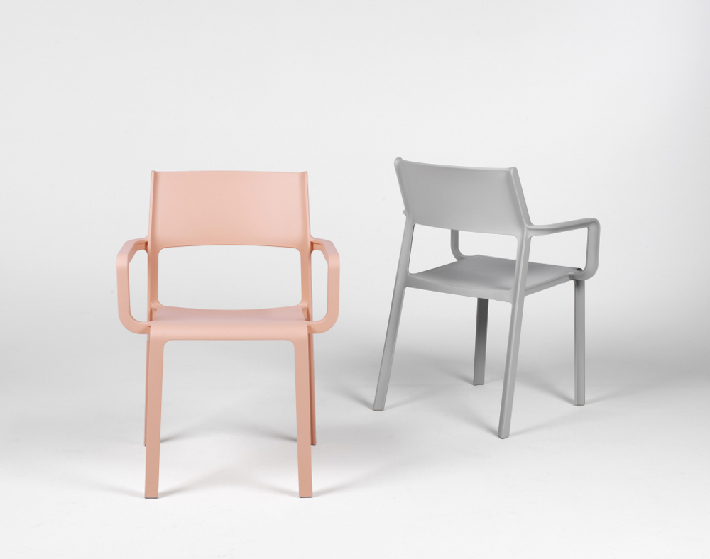 Кресло пластиковое Nardi Trill Armchair, серый