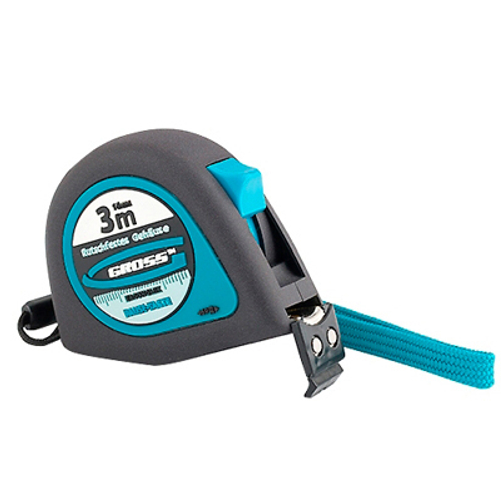 Рулетка Gross Ergonomisch 3 м x 16 мм (31101)