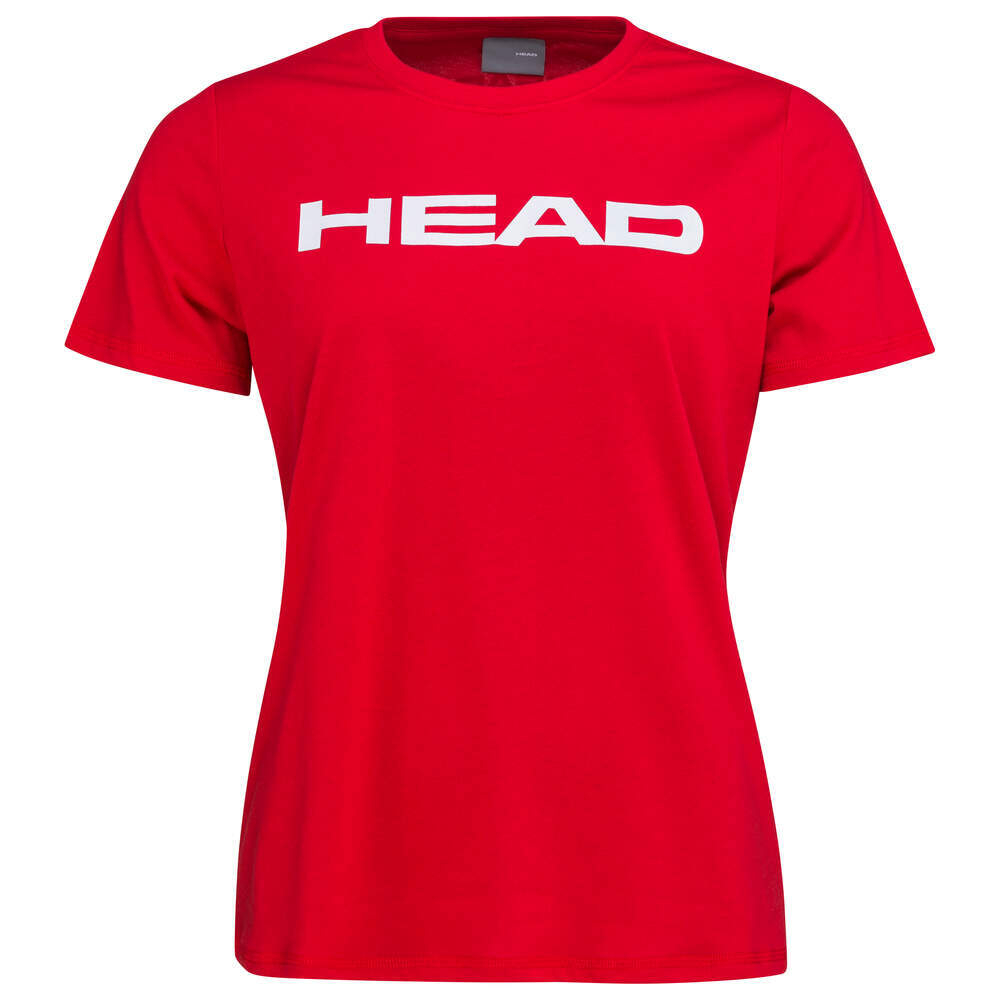 Женская теннисная футболка Head Club Basic T-Shirt - красный