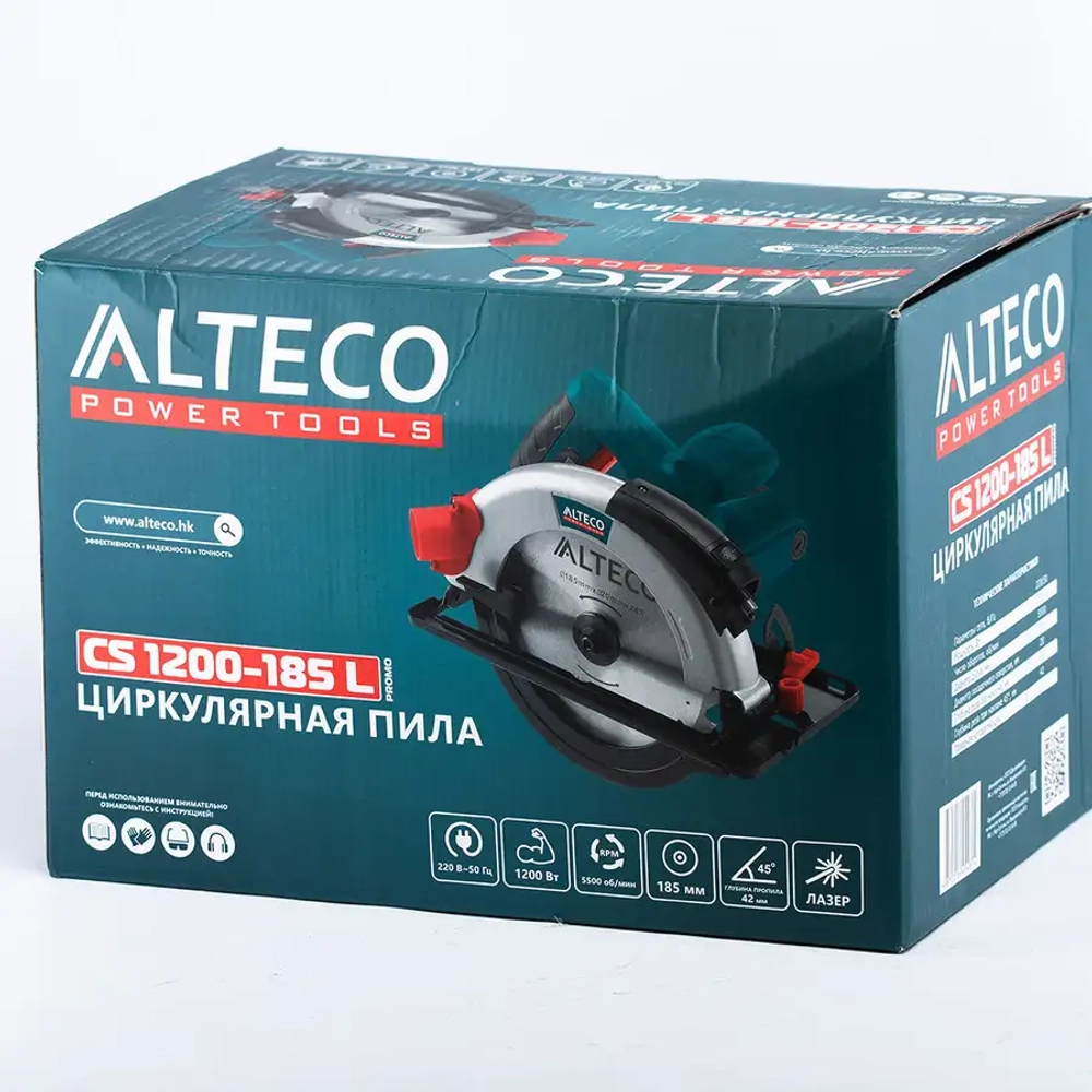 ЦИРКУЛЯРНАЯ ПИЛА PROMO CS 1200-185 L ALTECO 31015