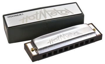 Губная гармоника диатоническая HOHNER Hot Metal Bb