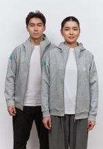 Кофта на замке ARGYMAQ EXPLORER GREY