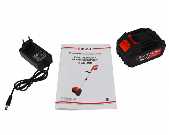 Аккумуляторный снегоуборщик BRAIT BCS-300