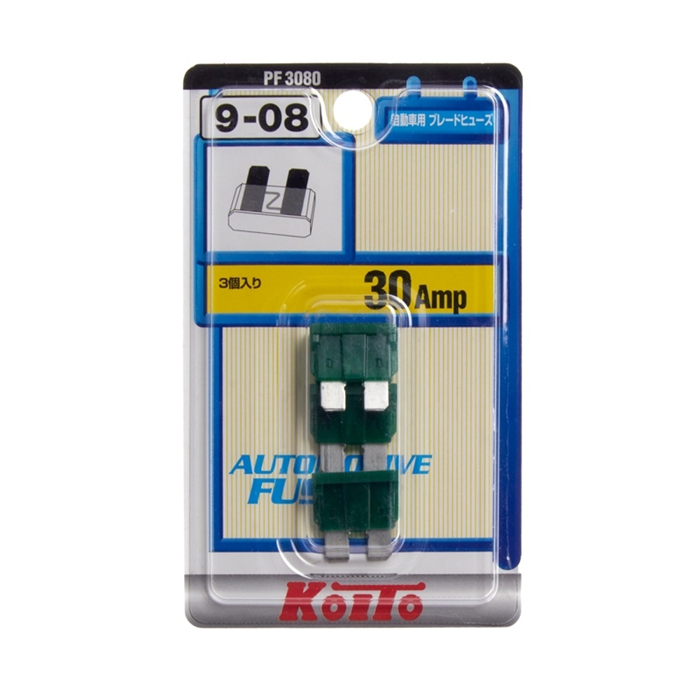 Предохранители Koito (комплект 3 шт.) PF3080