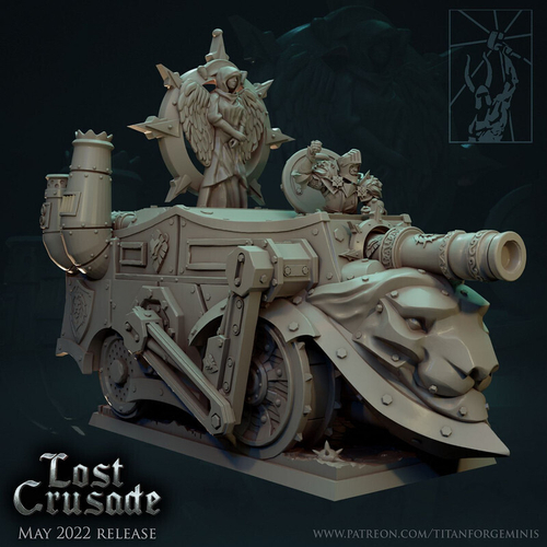 Grand Alliance Order Cities of Sigmar Empire Steam Tank миниатюра для dnd, днд, pathfinder, фентези, Настольная игра, НРИ, Варгейм, РПГ