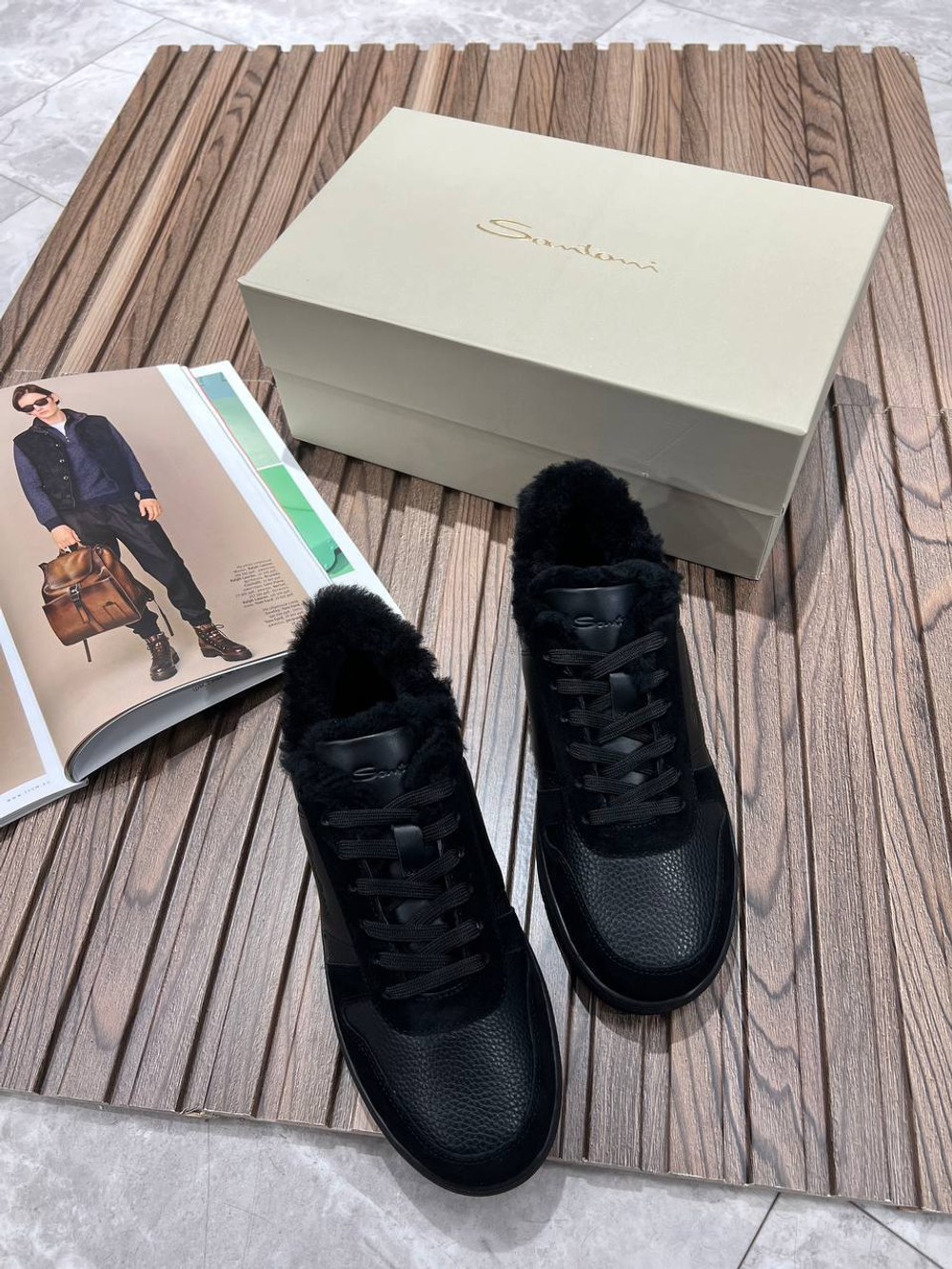 Кеды Santoni
