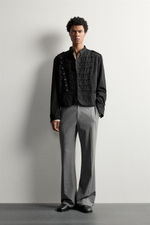 УКОРОЧЕННАЯ КУРТКА С ПОГОНАМИ — ZARA · 3715/811
