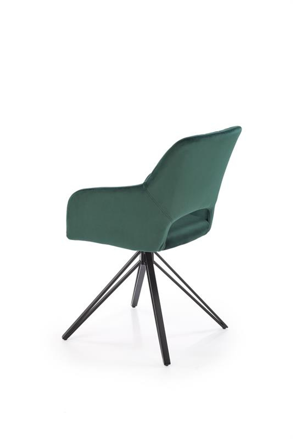 Стул HALMAR K535 зеленый/черный, поворотный