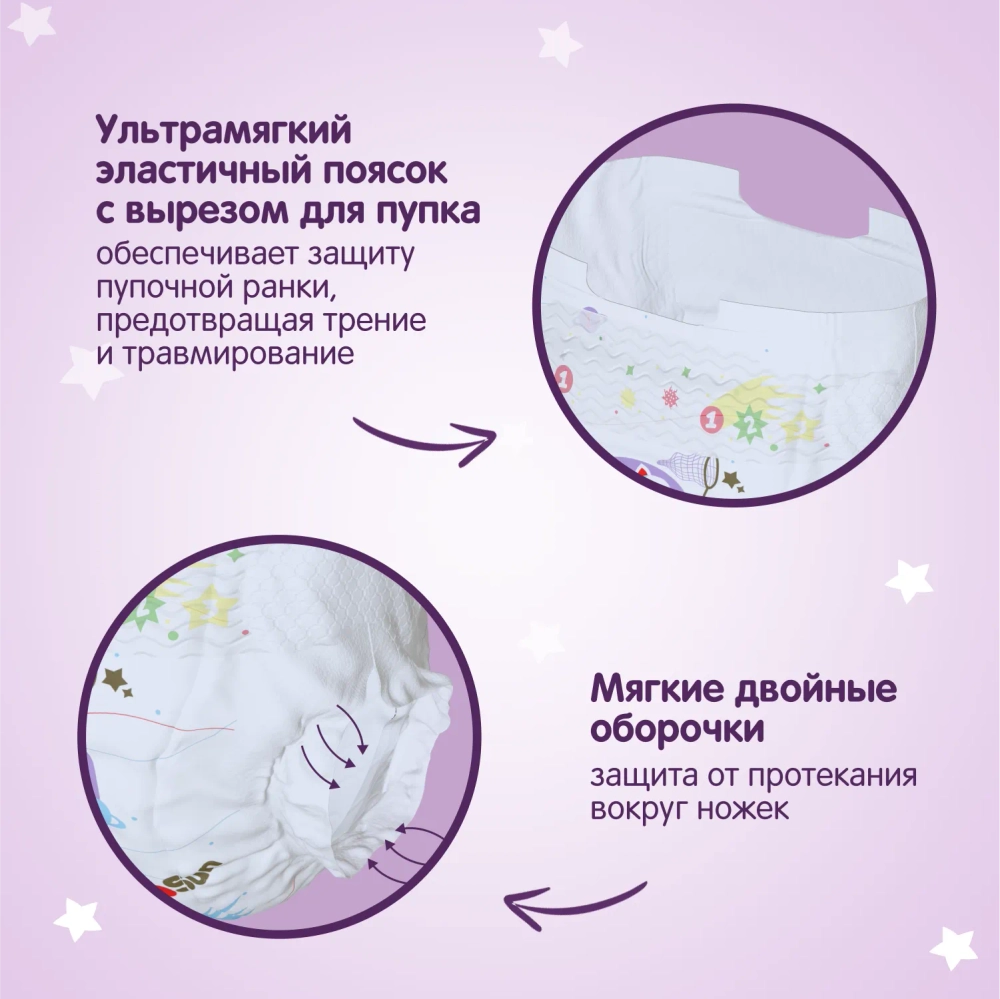 Подгузники Yokosun Premium NB 36шт