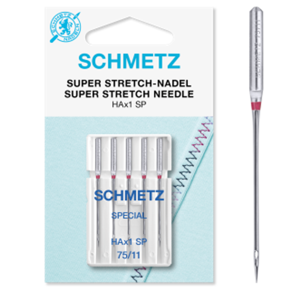 Иглы 8 Schmetz супер стрейч набор 130/705 HA x 1 SP №75 5шт