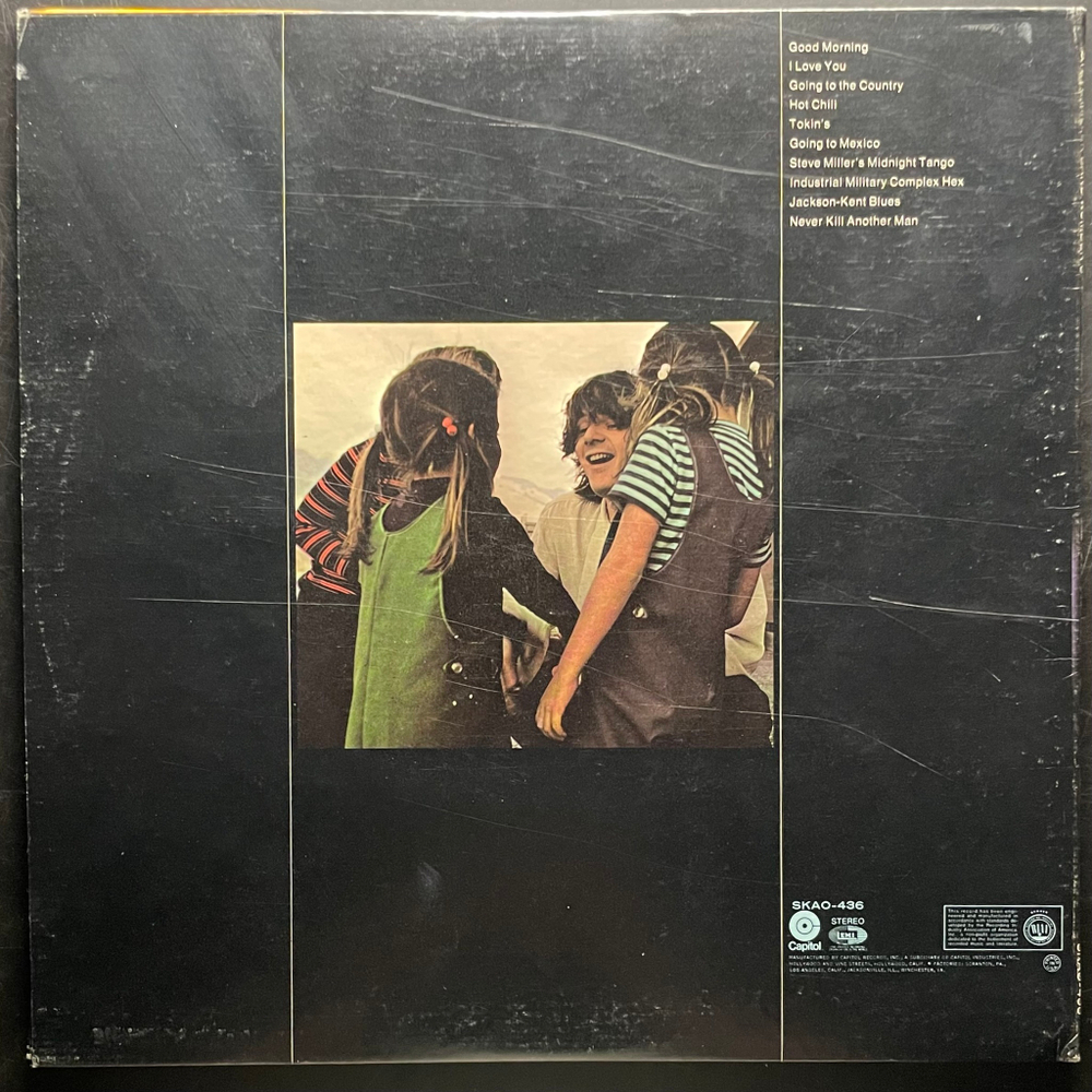 Steve Miller Band ‎– Number 5 (Скандинавия 1970г.)