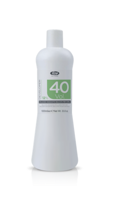 Оксидант-лосьон для волос 12% – Lisap Delicate Oxidizing Emulsion for hair 40 vol 1000 мл
