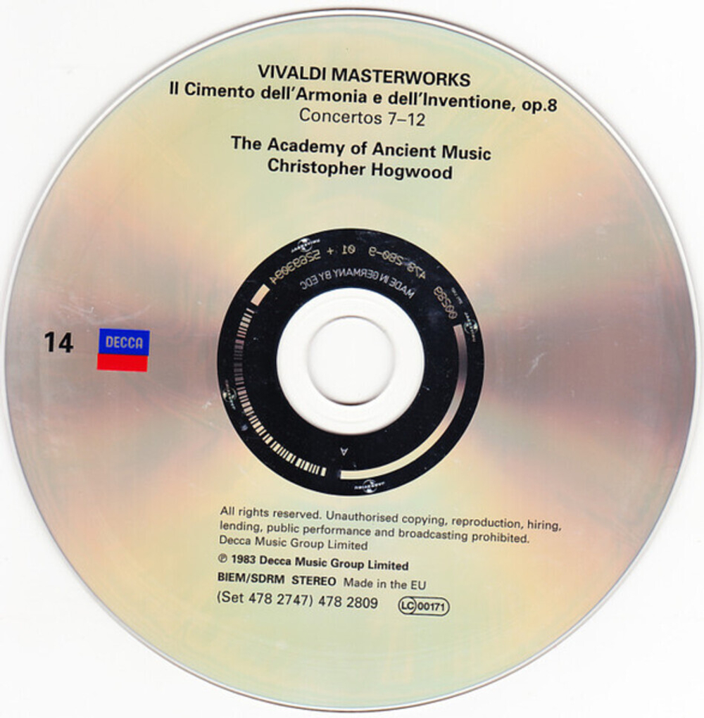 Сборник / Vivaldi Masterworks: Complete Concertos & Sonatas Opp.1-12 - Gloria - Stabat Mater - Nisi Dominus - Cantatas (28CD)