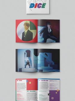 Альбом ONEW - DICE 2nd Mini Album DIGIPACK Version