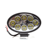 AE24OV-8LED-HC Фара светодиодная дополнительная, овальная 140*57*105, направленный свет, 8 диодов, крепление по центру, 24 Вт, 10-30 В