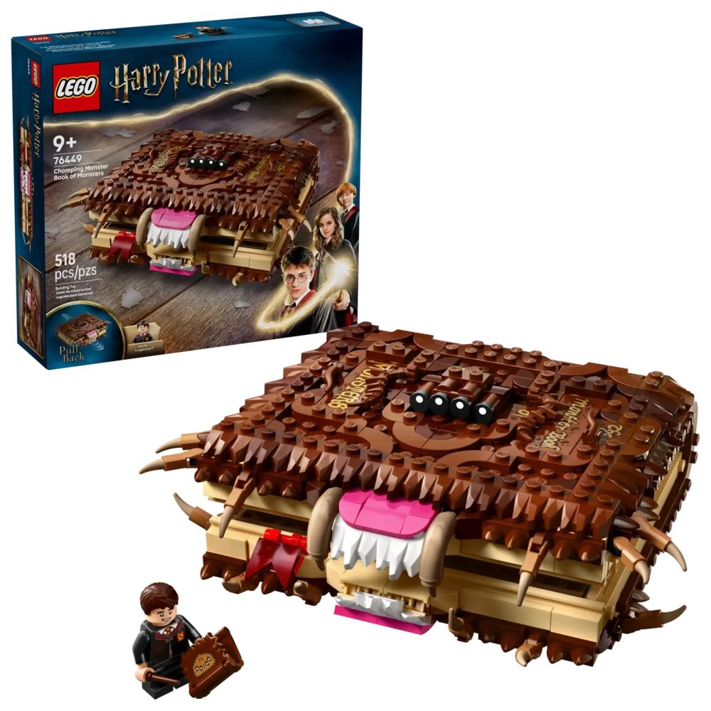 Конструктор LEGO Harry Potter 76449 Чавкающий монстр Книга монстров