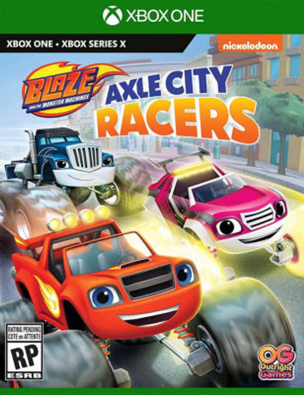 Blaze and the Monster Machines: Axle City Racers (Гонщики Эксл Сити) (диск для Xbox One/Series X, полностью на русском языке)