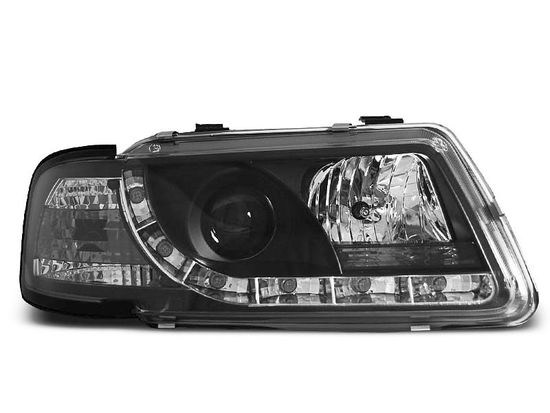 Передние фары tru drl black для Audi A3 8L