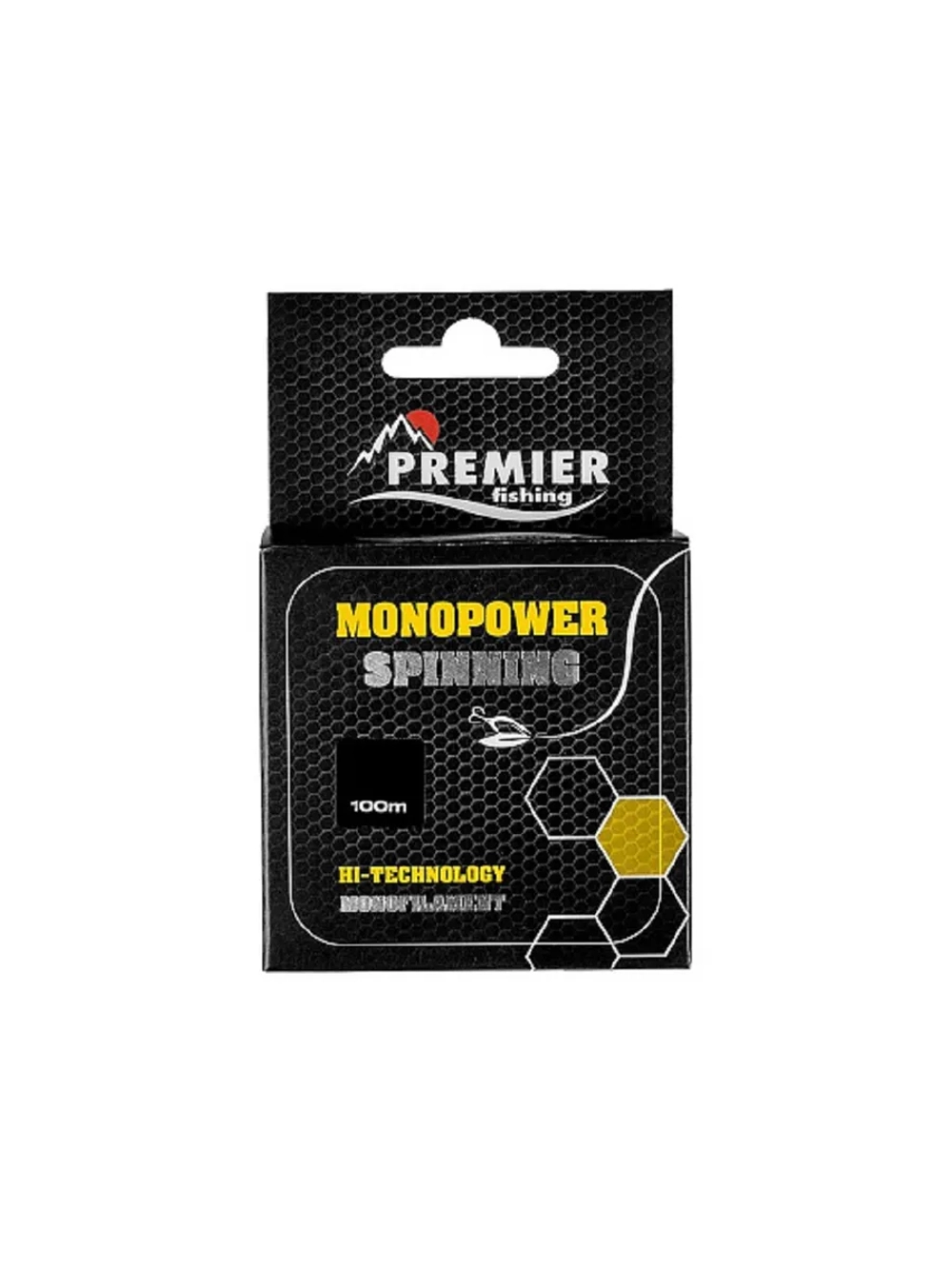 Леска MONOPOWER SPINNING 100m F. Yellow Nylon