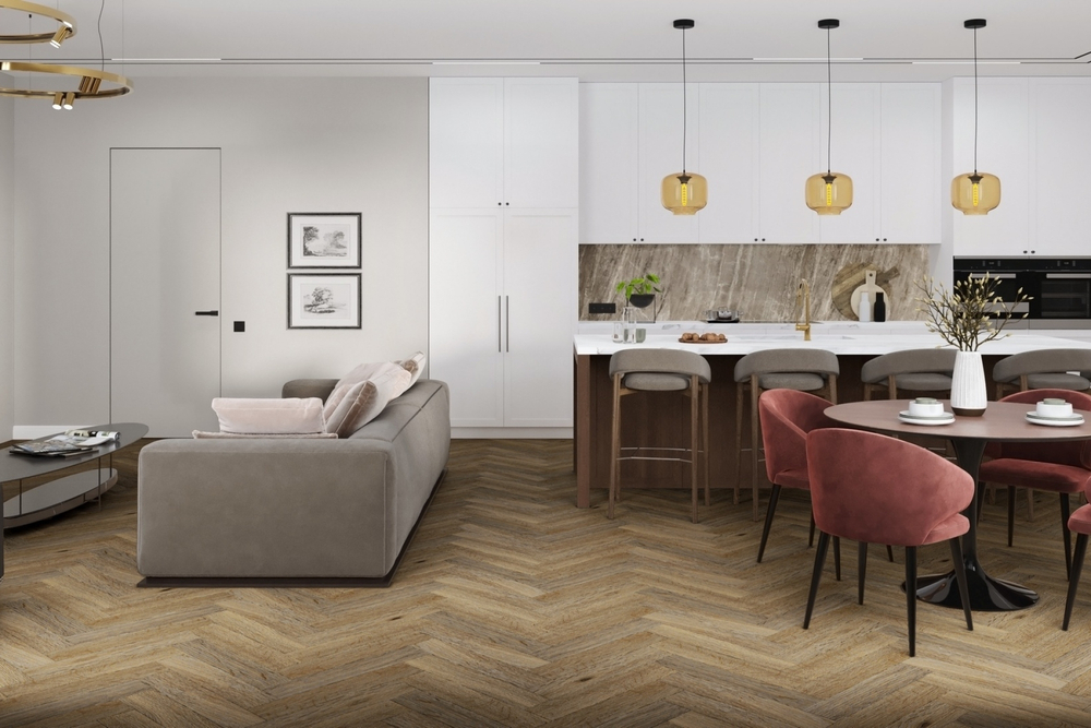 Кварц-винил SPC Damy Floor London SPC 4 мм КОВЕНТРИ 1.059 м2