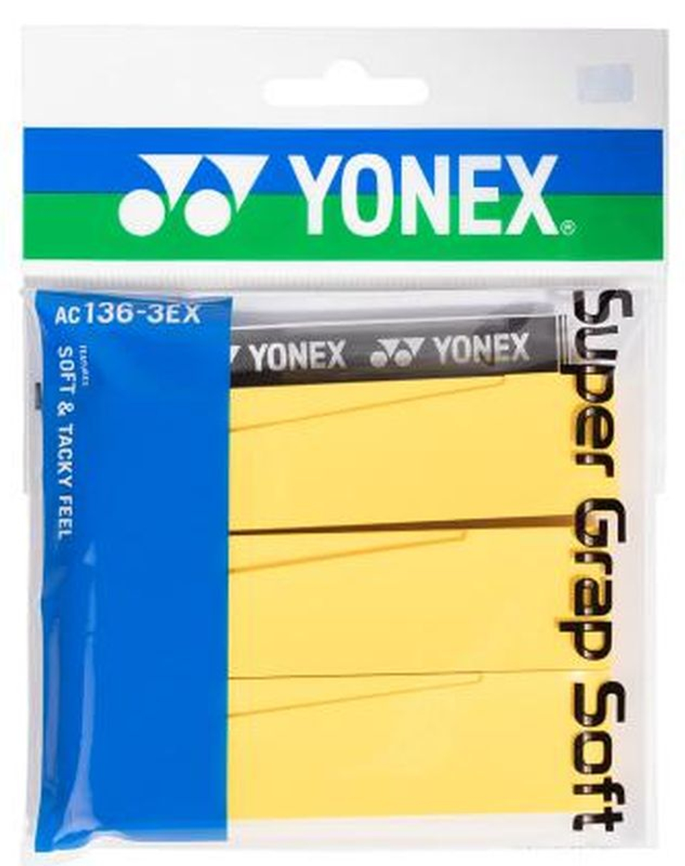 Теннисные обмотки Yonex Super Grap Soft 3P