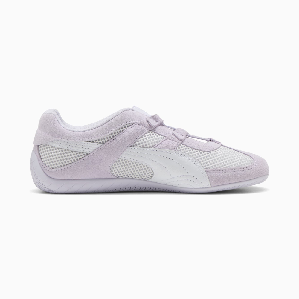PUMA Женские кроссовки-балетки Speedcat Go, лавандово-белый