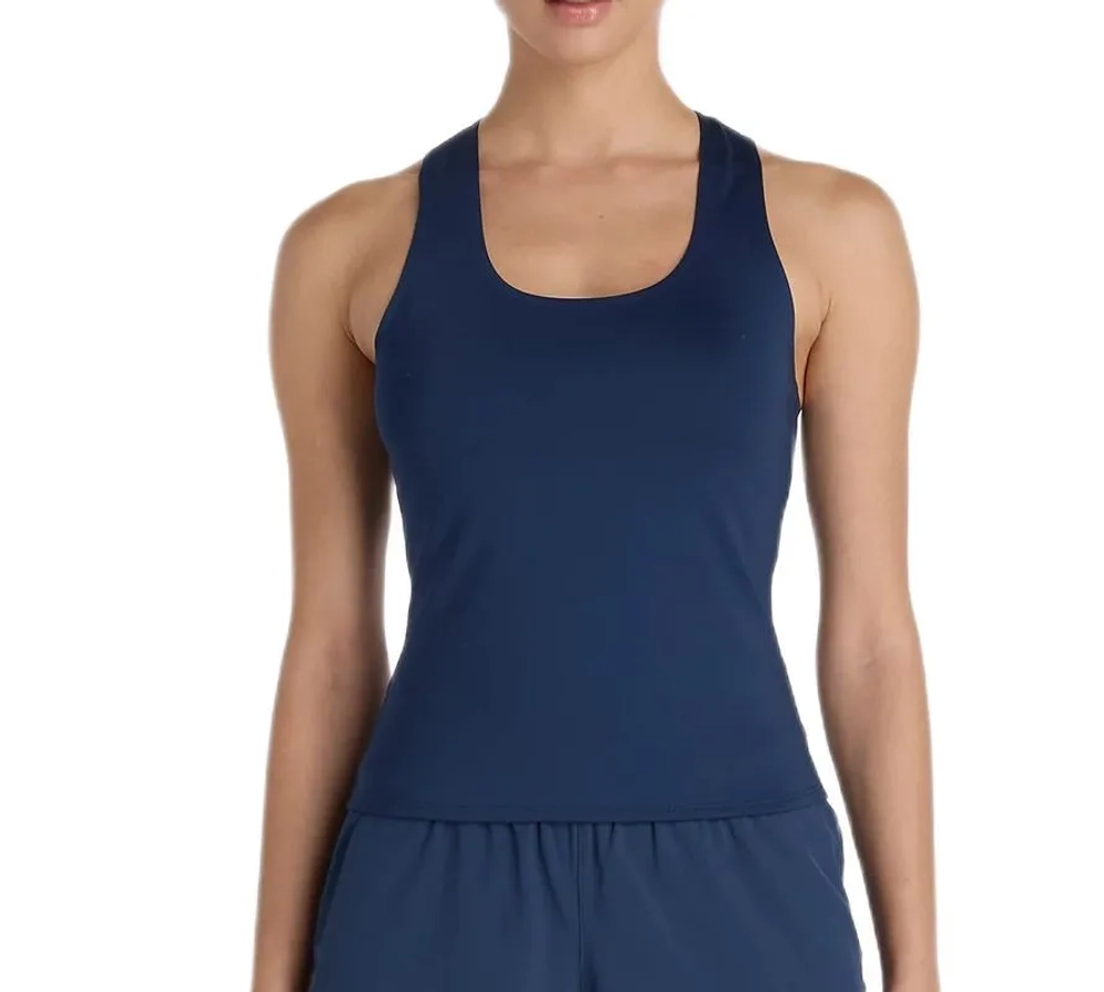 Женский топ теннисный New Balance Tournament - navy blue
