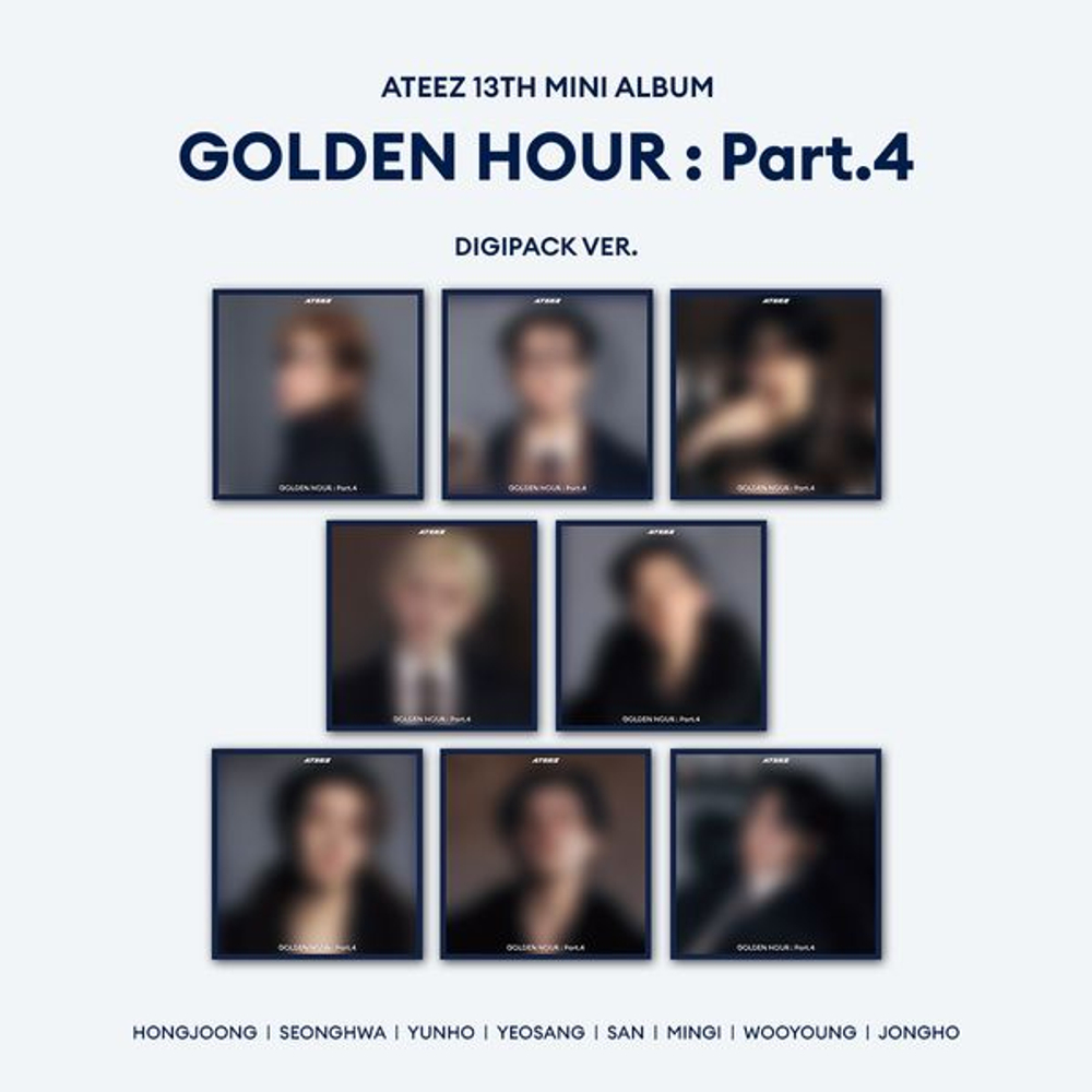 Альбом ATEEZ - GOLDEN HOUR : Part.4 (DIGIPACK Ver.)