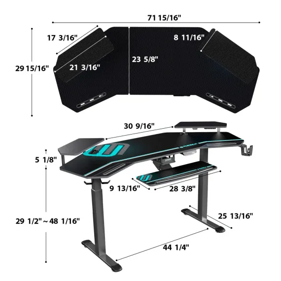 EUREKA ERK-ES71 Black