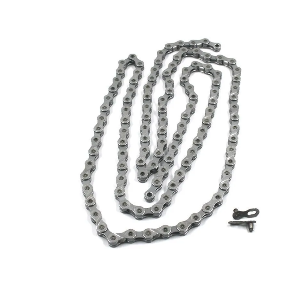 Цепь X8EPT KMC 1/2"х3/32" 116 звеньев, для 8 скор., с замком CL371RB (10216170/250122/3021459, Китай)