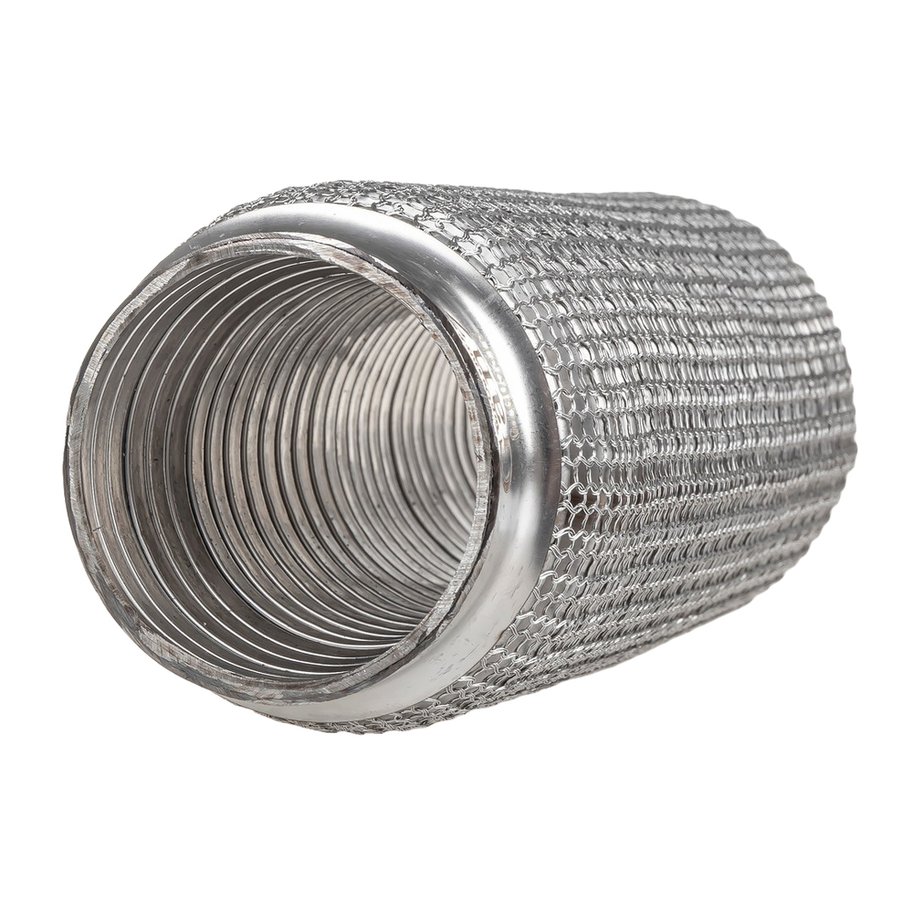 Компенсатор (гофра) выхлопной системы 3х-слойная WIRE MESH 55x200 UNIVERSAL D=55mm L=200mm GANZ GIG05313